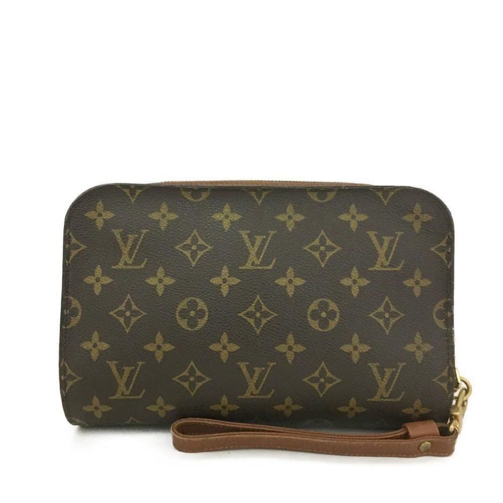 Louis Vuitton Brown Monogram Wristlet